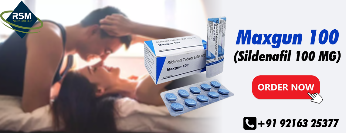 Have a Romantic Time with Your Partner Using Maxgun 100mg