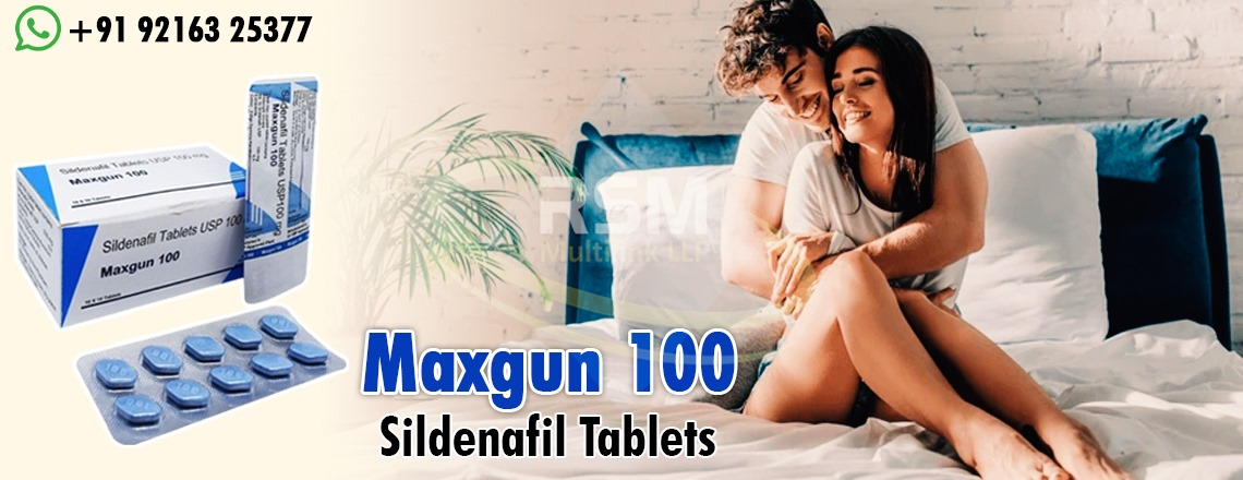 A Highly Potent Pill to Restore Men's Sensual Confidence by Treating ED With Maxgun 100mg