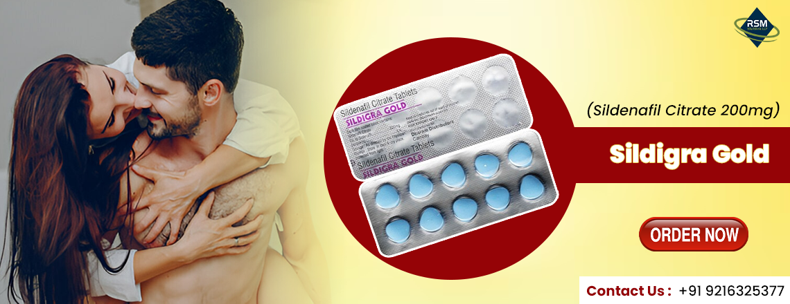 Allow Men to Get Rid of Erectile Issues Using Sildigra Gold