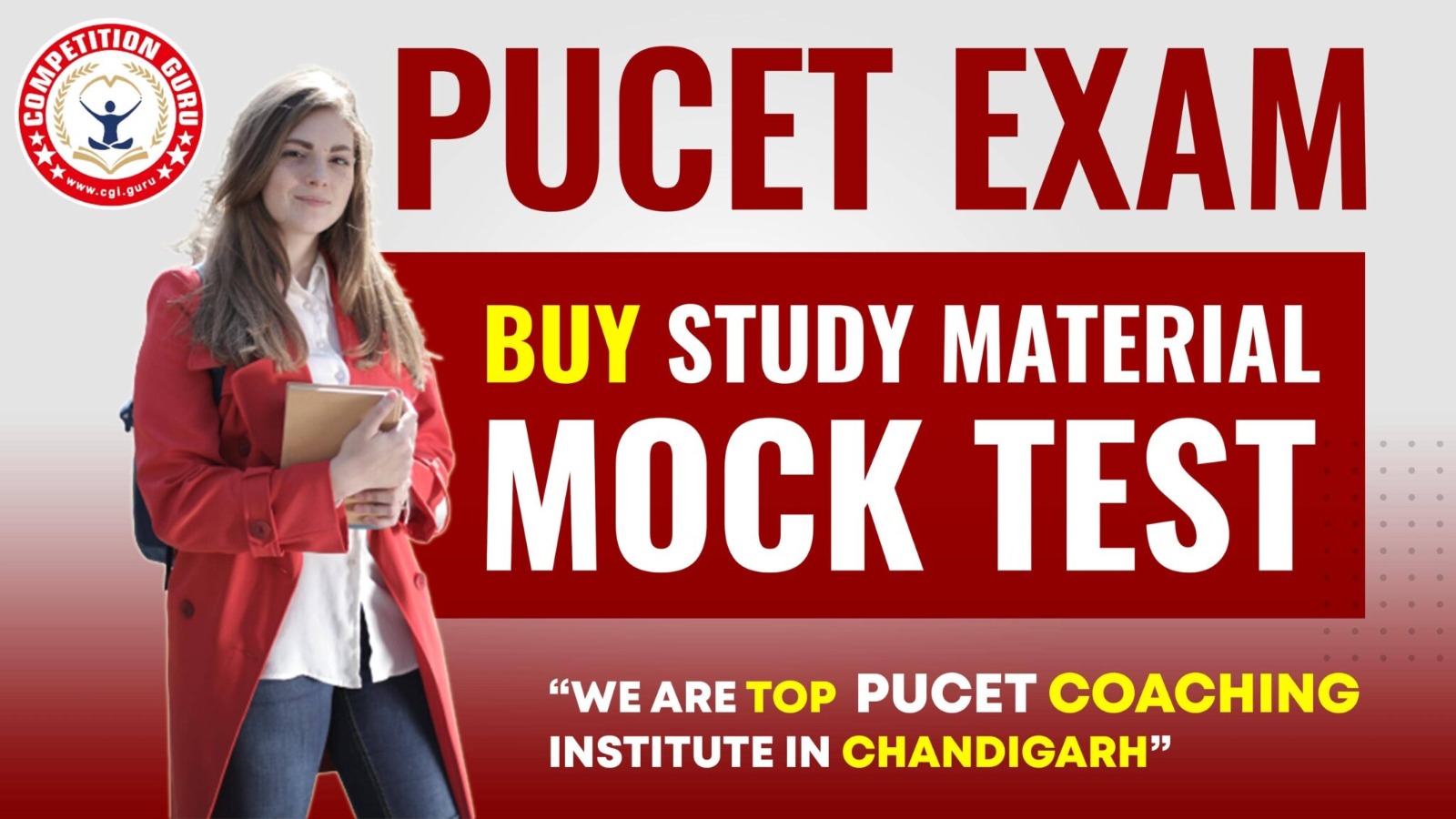 Unlock your potential with the best PUCET offline online coaching in Chandigarh. Contact Us at 8283-867-867 info@cgi.guru0172-3500646 and visit here at SCO 112-113 34 A Chandigarh.
