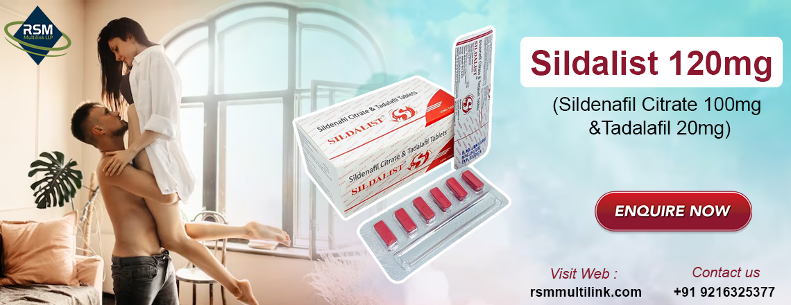 Rediscover Sensual Vitality with Sildalist 120mg With An ED Solution