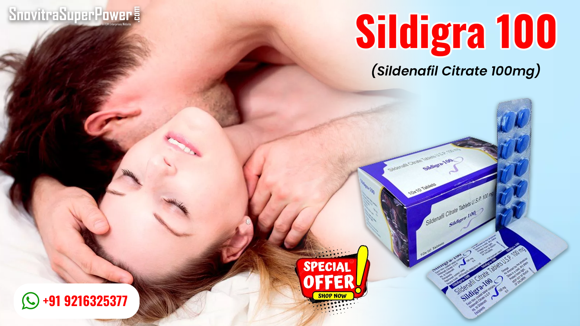 Sildigra 100: An Oral Medication for the Management of Erection Failure