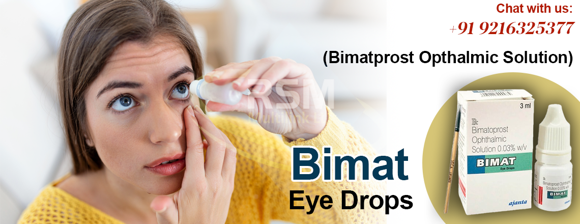 The Solution to Elevated Eye Pressure With Bimat 3ml