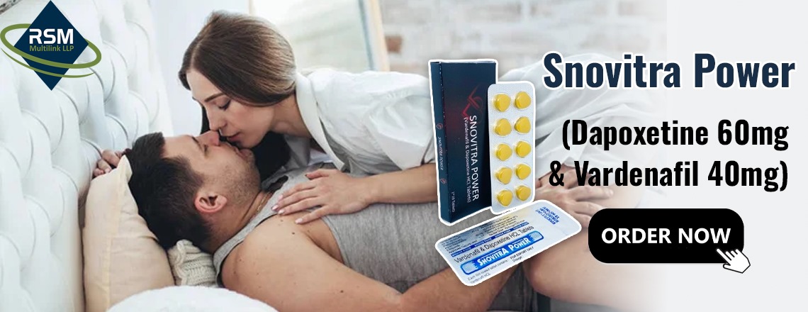 A Great Medication to Deal with Erectile Disorder and PE With Snovitra Power