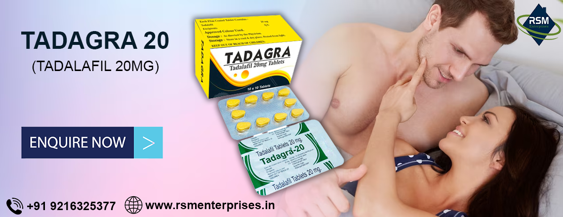 An Effective Solution for Men's Intimacy Challenges With Tadagra 20mg