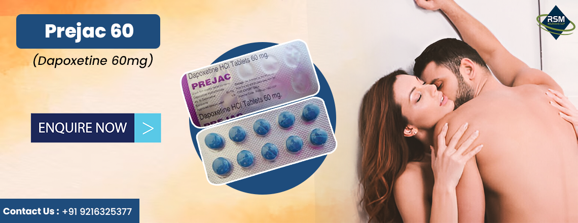 An Oral Medication for PE Issues in Men With Prejac 60mg
