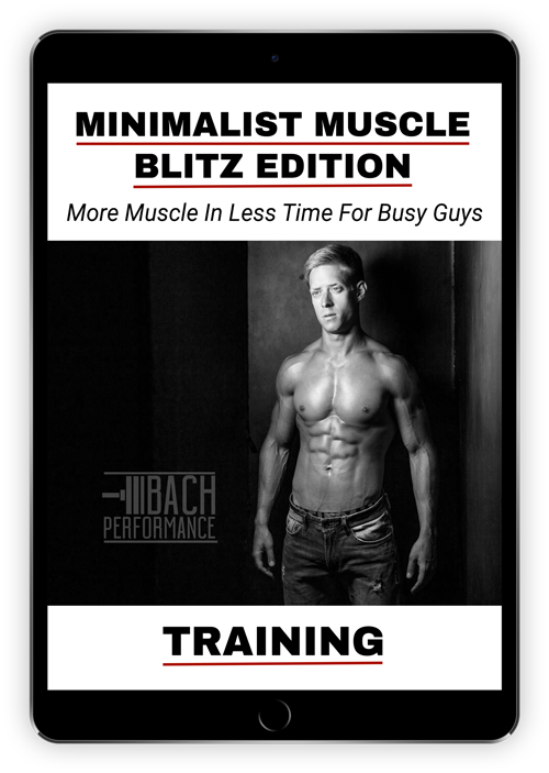 Minimalist Muscle Blitz by Eric Bach PDF eBook
