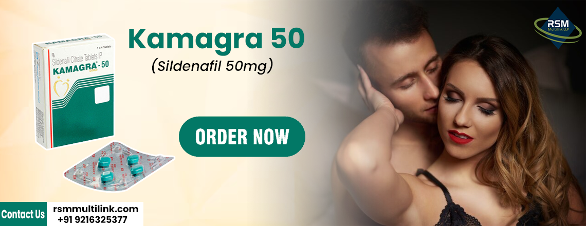 An Oral Solution for Enhancing Sensual Functioning in Men With Kamagra 50mg