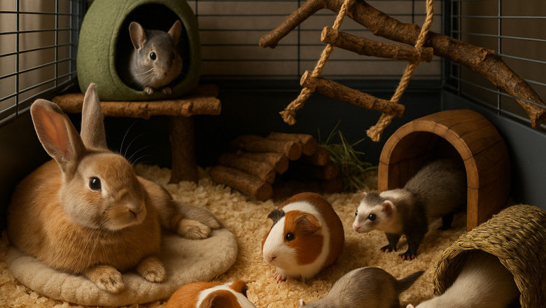 Durable Small Animal Cages Made for Comfort