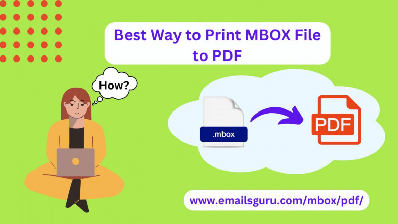 How to Bulk Export MBOX to PDF Format?