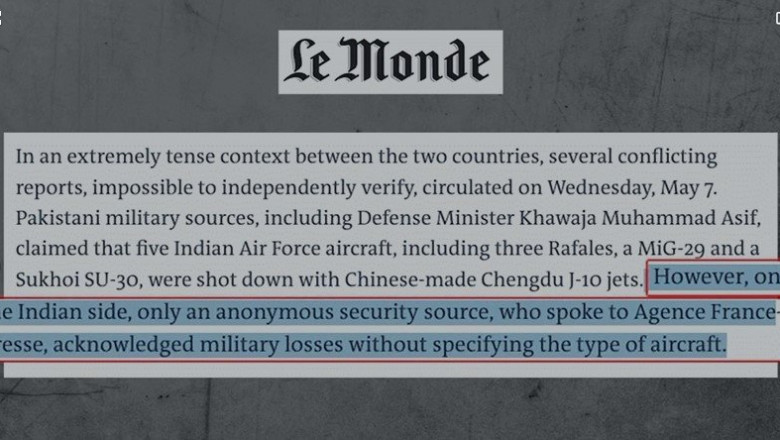 Rafale Jet Reportedly Shot Down by Pakistan: A Strategic Setback for the Indian Air Force