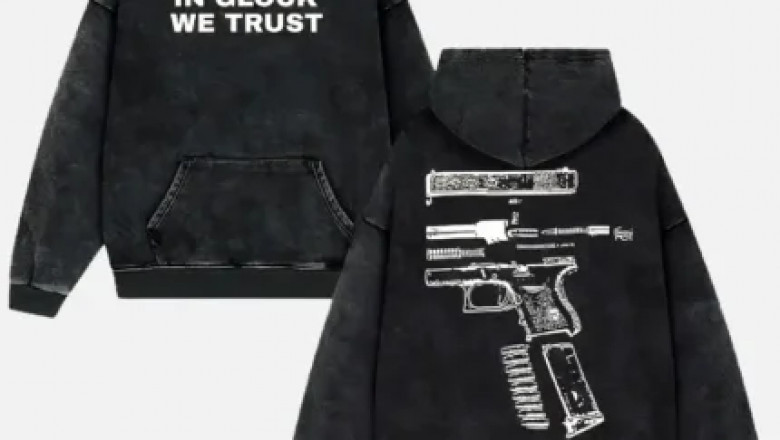 In Glock we trust Hoodie—Top Quality Brand